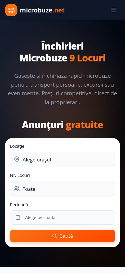 Microbuze.net — Screenshot