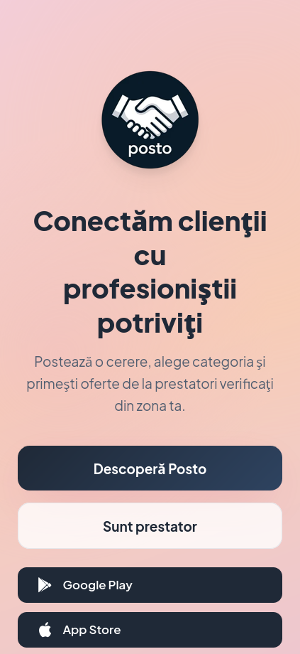 POSTO — Screenshot