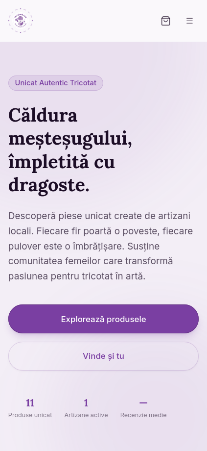 Tricotate.com — Screenshot